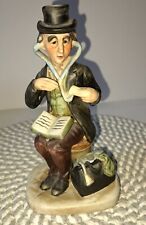 Old Man Doctor Figurine Made In Taiwan Fine Porceline picture