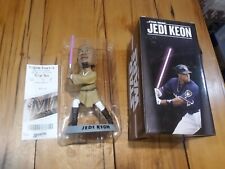 2017 Milwaukee Brewers Jedi Keon Broxton Star Wars Bobblehead With Ticket picture