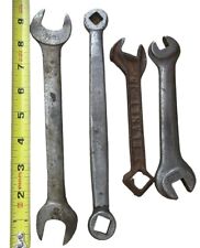 Set Of 4 Vintages Wrenches - Williams, Planet Jr.  Farm Tools 3/4 7/8 + More picture