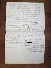 1824  Letter James C. Duane Duanesburg NY, Joseph Lake Debt For Land picture