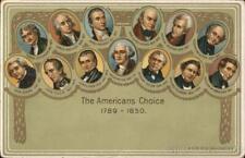 The Americans Choice-Oval Portraits of Presidents Mollier Kokeritz & Co. Vintage picture