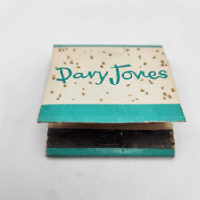 Vintage Matchbook Davy Jones Seafood Bar Cocktail Lounge New York City See Descr picture