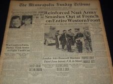 1939 SEPTEMBER 24 MINNEAPOLIS SUNDAY TRIBUNE - THIRD TERM INTENT F. R. - NT 9540 picture