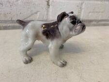 Vintage Dahl Jensen Porcelain English Bulldog Figurine 1135 picture