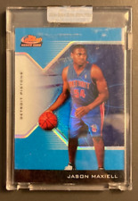 JASON MAXIELL 2004-05 TOPPS FINEST UNCIRCULATED BLUE REFRACTOR 48/50 picture