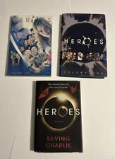 Heroes Graphic Novels Volumes 1 & 2 Hardcover DC Comics + Hero’s Saving Charlie picture