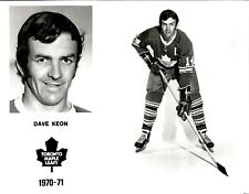 PF17 Original Photo DAVE KEON 1970-71 TORONTO MAPLE LEAFS NHL HOCKEY CENTER picture