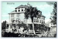 c1910's Hotel Carleton & Restaurant Building Porch Melbourne Florida FL Postcard picture