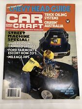 CAR CRAFT Magazine May 1981 - Chevy Head Guide picture