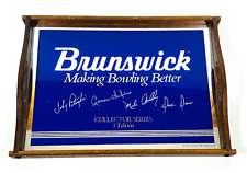 Brunswick Making Bowling Better Collector Series 1st Edition Drink Serving Tray picture
