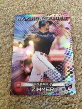 + BRADLEY ZIMMER 2017 TOPPS RR ROOKIE BASEBALL CARD #RRBZ - CLEVELAND INDIANS + picture