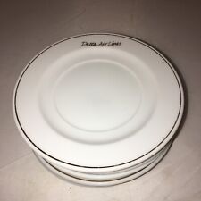 Delta Airlines Delta Signature White w Gold Saucer Domestic First Class Abco picture