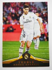 Panini 2018-19 soccer card card treble real madrid #92 marco Asensio picture