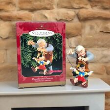 Hallmark Keepsake Christmas Ornament Walt Disney Pinocchio And Geppetto 1999 picture