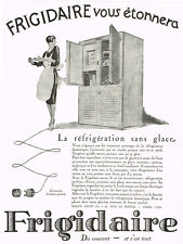 ***Refrigerator ***Advertising - 1926 - 27 x 36 Size picture