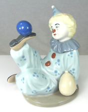 Nadal Porcelain Clown Figurine Making Them Smile Balloons 2516 Spain Rare picture