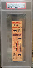 MLB Game Postponed /Martin Luther King Funeral PSA GOOD/ Full Ticket SF MLK 1968 picture