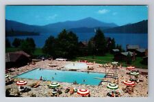 Whiteface NY-New York, Whiteface Inn On Lake Placid, Antique, Vintage Postcard picture