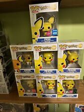 Pokémon Funko Lot of 7- Pikachu Raichu Pichu picture