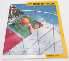Vtg 1987 Kraft Walt Disney World Epcot Listen to the Land Teacher's Guide Book picture