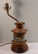 Vintage Masthead Nautical Kerosene Lantern Electric Table Lamp Knob Creek picture