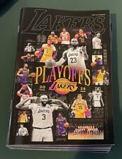 2024 Los Angeles Lakers GameDay Magazine - PLAYOFFS EDITION picture