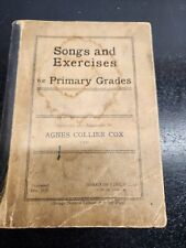 1915 Chicago Public Schools Songs and Exercises for Primary Grades booklet picture