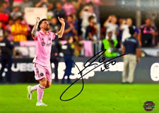 LIONEL MESSI Leo (Miami FC) Soccer Signed 7x5 in. Photo Original Autograph w/COA picture