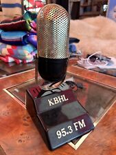 Vintage Promotional “Mike—Radio” Advertising Microphone Tube Radio KBHL MN picture