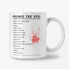 Pierce The Veil Nottingham April 5 2024 Setlist Mug - Alternate picture