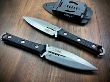 9'' New DoubleEdge M390 Blade G10 Handle Tactics Boot Dagger Hunting Knife VTH59 picture