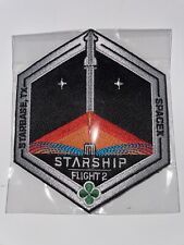 Authentic SpaceX Starship Test Flight 2 Mission Patch picture