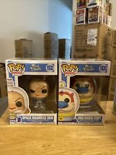 FUNKO POP  NICKELODEON - SPACE MADNESS - REN AND STIMPY #1532 & #1533 Set Of 2 picture