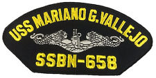 USS Mariano G. Vallejo SSBN-658 Ship Patch - Great Color -Veteran Owned Business picture
