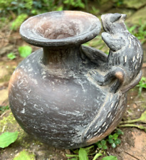 Beaver Effigy Pottery Pot Pre-Columbian Style  5-1/2