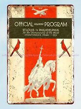 1931 baseball World Series Program – Philadelphia A’s at St. Louis Cardinals at picture