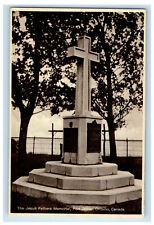 1934 The Jesuit Fathers Memorial Port Dover Ontario Canada Vintage Postcard picture