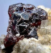 Extremely Rare Beautiful Spessartine Garnet Crystals On Matrix @PAK. 340 Carats picture