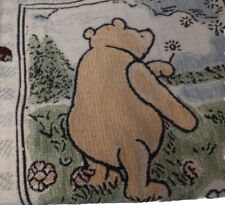 Vintage Classic Winnie The Pooh Woven Tapestry Baby Nursery picture