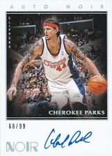2019-20 Cherokee Parks Panini Black Color Autographs #14/99 Clippers Nice car picture