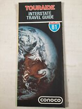 VTG 1981 CONOCO Interstate Travel Guide Road Map UNITED STATES Alaska Hawaii picture
