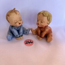 Holt Howard 1959 Babies In Pajamas Salt & Pepper Shakers MCM picture
