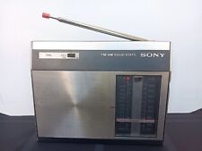 Sony 6F-19WD Solid State AM/FM Radio For Parts/Not Working  picture