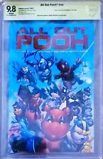 All Out Pooh CBCS 9.8 Signed By Marat Mychaels Secret Wars Cover Homage  picture