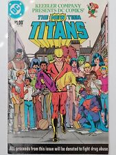 Keebler Presents New Teen Titans #1 Comic - Drug Abuse Issue - Speedy - Pic picture