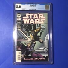 Star Wars 13 CGC 8.0 1st Appearance Yaddle Main Cover Dark Horse Yoda Comic 1999 picture