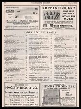 1933 Henry Troemner Philadelphia Pennsylvania Fine Drug Store Scales Print Ad picture