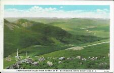 Postcard 1931 Androscoggin Valley Mount Washington New Hampshire NH  picture