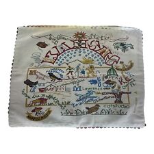 (1) Kansas Kitchen Embroidered Placemat Wall Art Catstudio 2006 Retro Travel picture