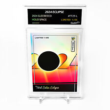 TOTAL SOLAR ECLIPSE Card 2024 GleeBeeCo Holo Space #TT29-L /25 picture
